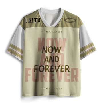 UniJames My God Enough Now And Forever Christian Mesh Jersey