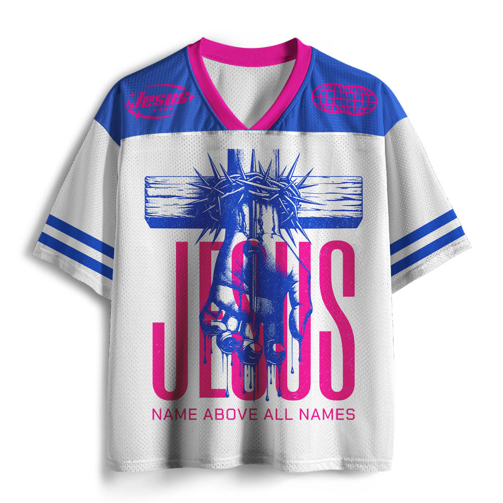 UniJames Name Above All Names Christian Mesh Jersey