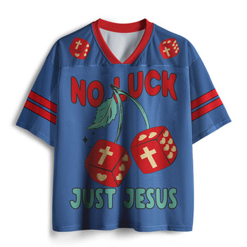 UniJames No Luck Just Jesus Christian Mesh Jersey