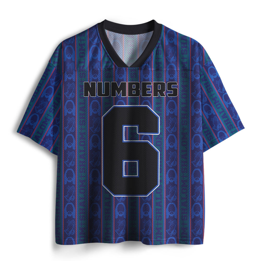 UniJames Numbers 6 Christian Mesh Jersey