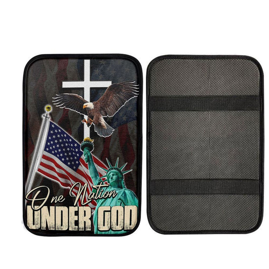 Uni One Nation Under God Car Armrest Pad