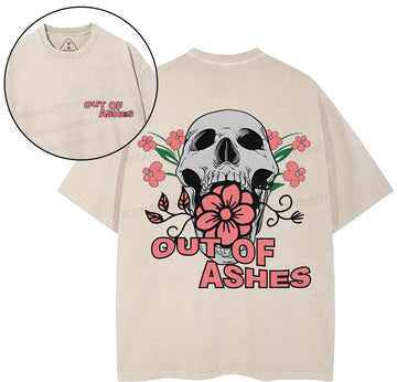 Out Of Ashes Christian Washed TShirt