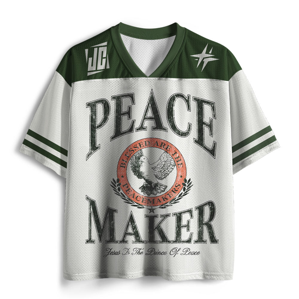 UniJames Peace Maker Christian Mesh Jersey