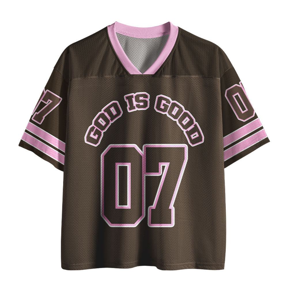 UniJames God Is Good Christian Mesh Jersey