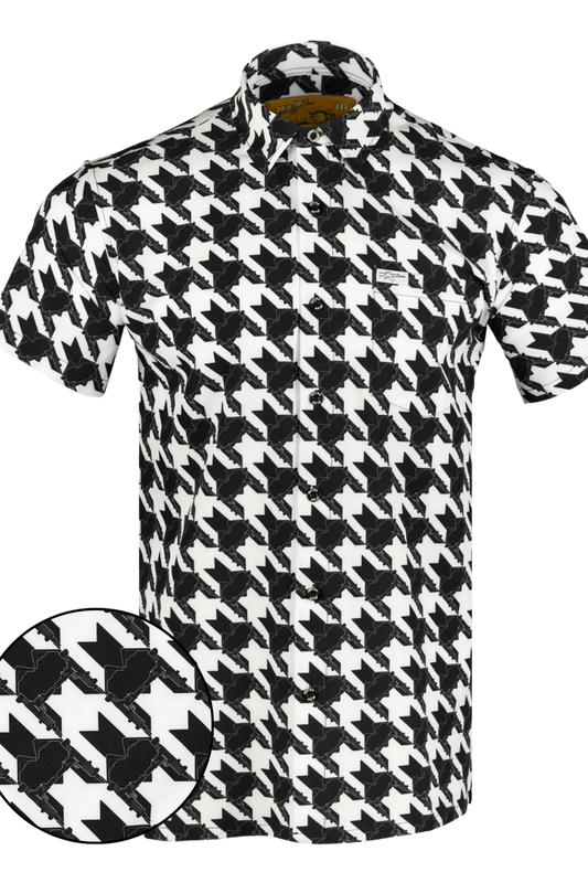 UniJames Comfort Retro Park Boys Button Down For Men