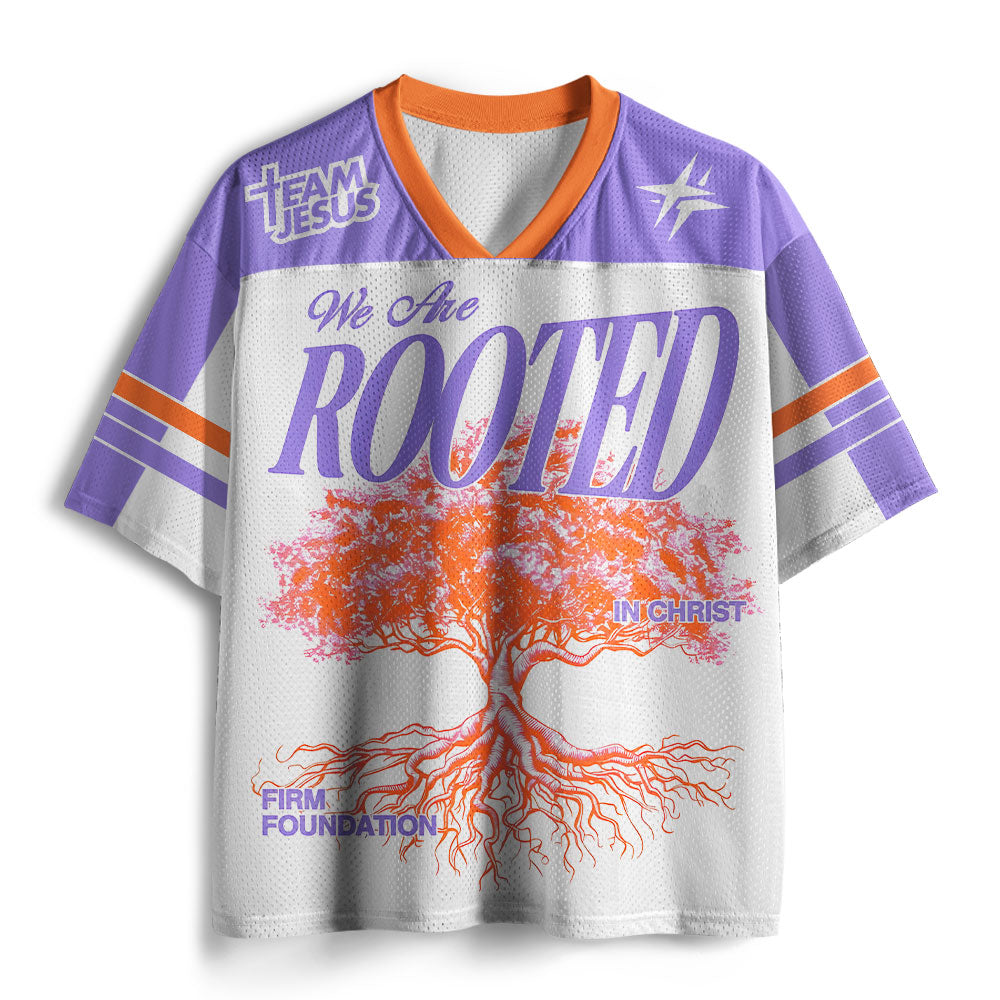 UniJames Rooted In Christ Christian Mesh Jersey