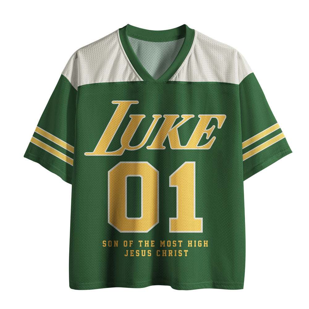 UniJames Son Of God Christian Green Mesh Jersey