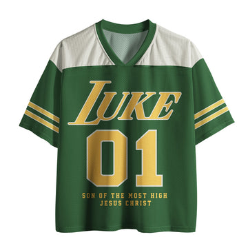 UniJames Son Of God Christian Green Mesh Jersey
