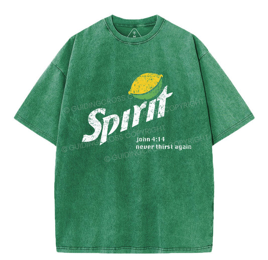 Spirit Christian Washed T-Shrit Sale - GuidingCross
