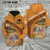 Uni Personalized Name Farm Image of Rick D Hoodie