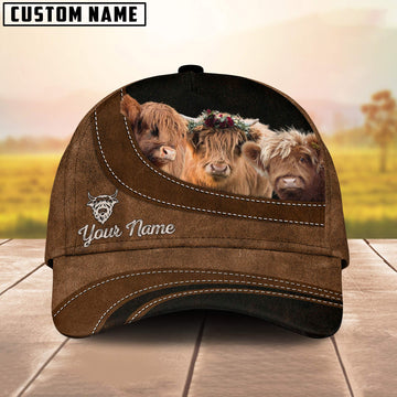 Uni Miniature Highland Happiness Customized Name Cap