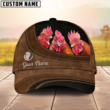 Uni Rooster Happiness Customized Name Cap