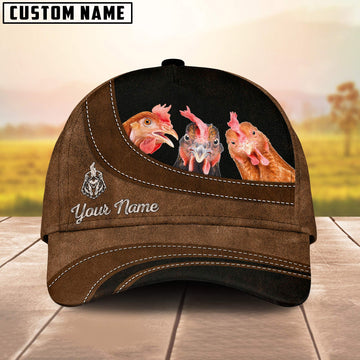 Uni Chicken Happiness Customized Name Cap