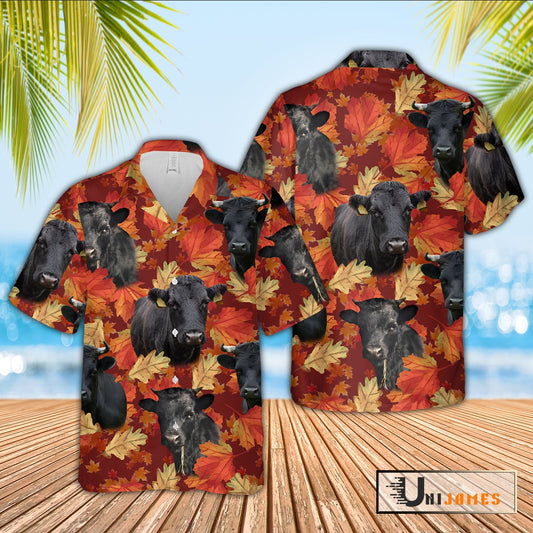 Uni Dexter Autumn Farm 3D Hawaiian Shirt