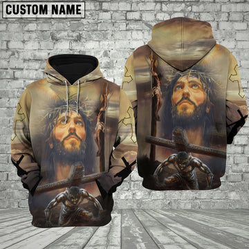 Uni Jesus On The Cross 3D Hoodies Jesus Hoodie