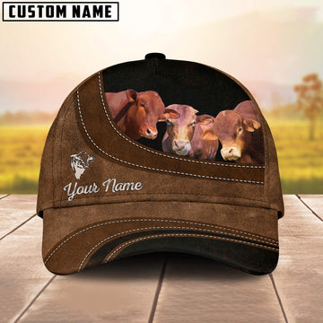 Uni Beefmaster Happiness Customized Name Cap