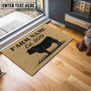 Uni Charolais Custom Farm Name Custom Year Coir Doormat