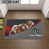 Uni Nubians Goat Metal Pattern Doormat