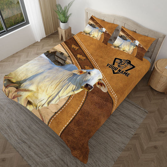 Uni Brahman Cattle Customized Bedding set