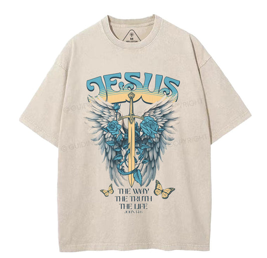 NewSample Christian Washed TShirt