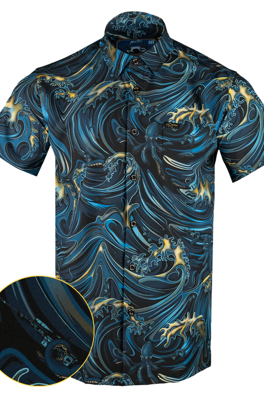 UniJames Comfort The Kraken Button Down For Men