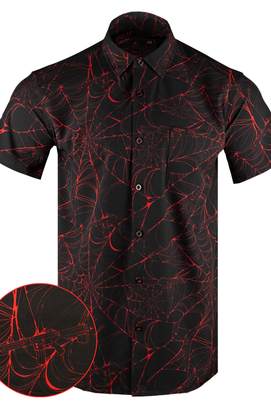 UniJames Comfort The Widow (Webbed) Button Down For Men