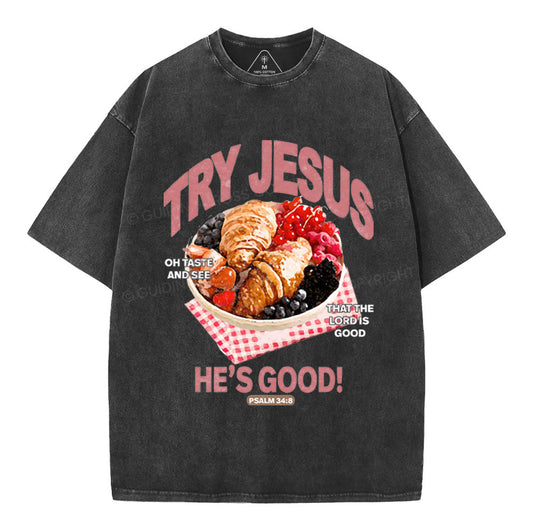 NewSample Christian Washed TShirt