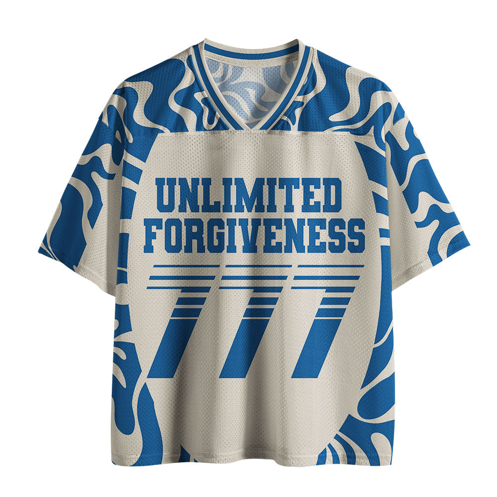 UniJames Unlimited Forgiveness Christian Mesh Jersey