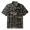 UniJames Vintage Bible Verse Black Christian Hawaiian Shirt