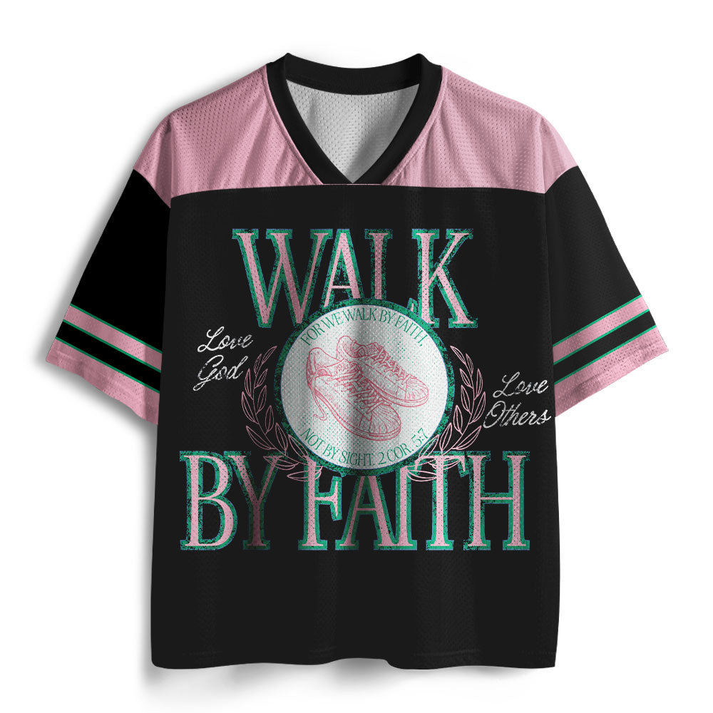 UniJames Walk By Faith Christian Mesh Jersey