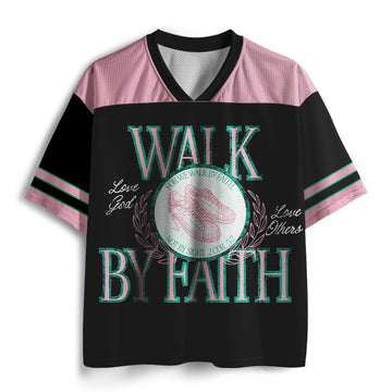 UniJames Walk By Faith Christian Mesh Jersey