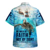 UniJames We Walk By Faith Not By Sight 2 Corinthians 57 Hawaiian Shirt - Christian Hawaiian Shirt - Religious Hawaiian Shirts