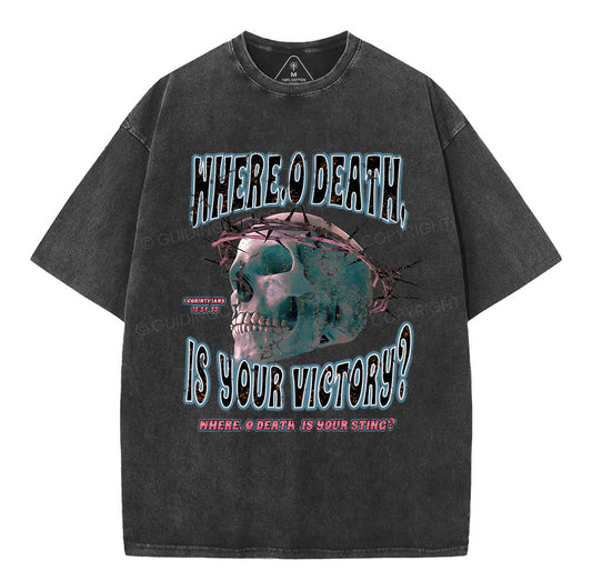 When Life Is Hard Remenber Christian Washed TShirt