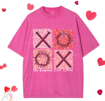 XOXO Christian Washed TShirt