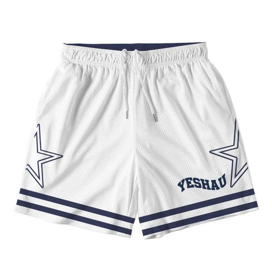 UniJames YESHUA He Saves Christian Navy Mesh Jersey