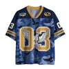 UniJames Yeshua Dove Christian Navy Mesh Jersey