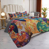 Uni All Season Quilt 3-Piece Set Stunning Chickens Model