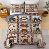 Uni All Season Quilt 3-Piece Set Cute Cow