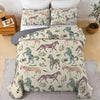 Uni All Season Quilt 3-Piece Set Floral Horses
