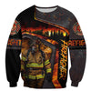 UniJames Limited Edition Brave Firefighter 3D All Over Printed Hoodie