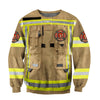 UniJames Strong Firefighter Art Hoodie For Men And Women DQB-TQH
