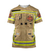 UniJames Strong Firefighter Art Hoodie For Men And Women DQB-TQH