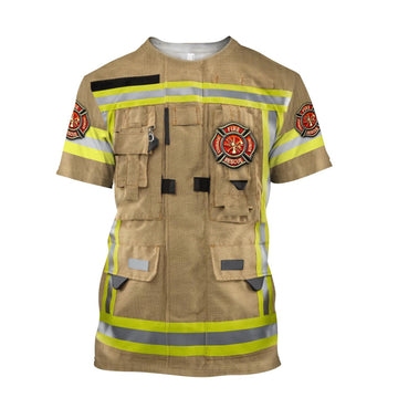 UniJames Strong Firefighter Art Hoodie For Men And Women DQB-TQH