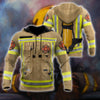 UniJames Strong Firefighter Art Hoodie For Men And Women DQB-TQH