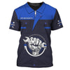 UniJames Custom Mechanic Uniform The Mechanics 3D Shirts Blue