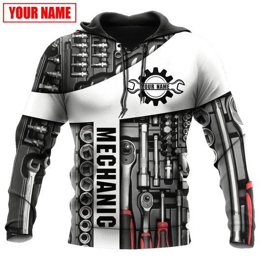 UniJames Customized name Mechanic Unisex Shirts VPTH