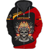 UniJames Skull Mechanic Custom Name 3D Full Print Shirt Gift For Mechanic
