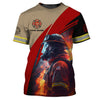 UniJames Man Shirt, Custom Name Shirt for Firefighter, Firefighter T-shirt, Firefighter Polo Shirt