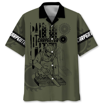 UniJames Carpenter Proud Hawaiian Shirt