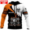 UniJames Mechanic Skull Custom Name Auto Mechanic Unisex Shirts